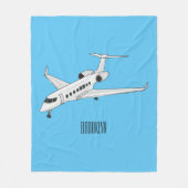 Cartoon Fleecedecke (Vorderseite)