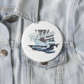 Cartoon Flugzeug Button (Beispiel)