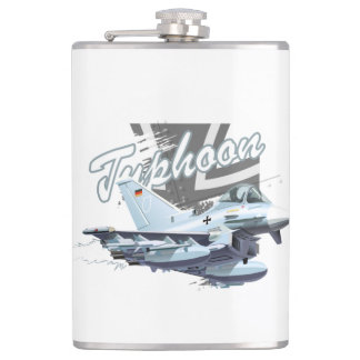 Cartoon Flugzeug Flachmann