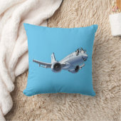Cartoon Flugzeug Kissen (Decke)