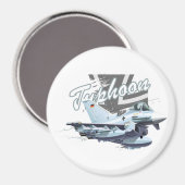 Cartoon Flugzeug Magnet (Vorderseite/Rückseite)