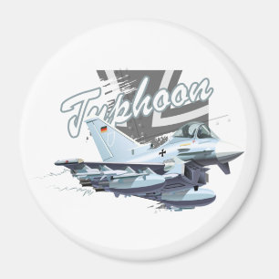 Cartoon Flugzeug Magnet