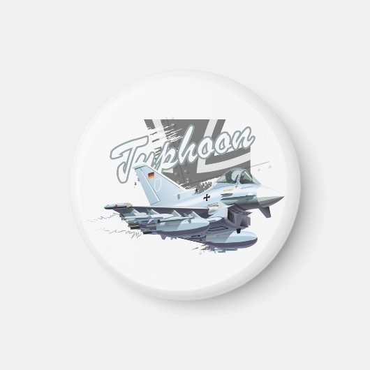Cartoon Flugzeug Magnet (Vorne)