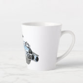 Cartoon Flugzeug Milchtasse (Rechts)