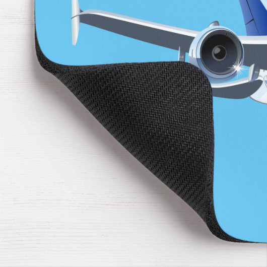 Cartoon Flugzeug Mousepad (Ecke)