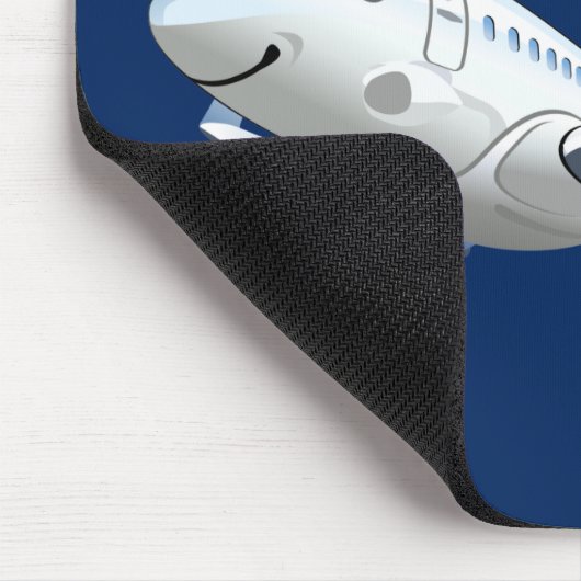 Cartoon Flugzeug Mousepad (Ecke)