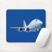 Cartoon Flugzeug Mousepad (Mit Mouse)