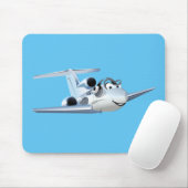 Cartoon Flugzeug Mousepad (Mit Mouse)