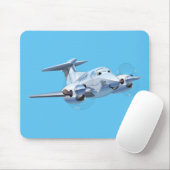 Cartoon Flugzeug Mousepad (Mit Mouse)