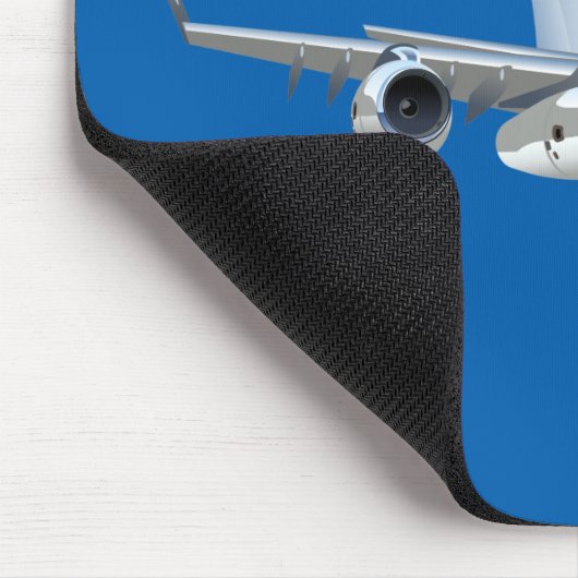 Cartoon Flugzeug Mousepad (Ecke)