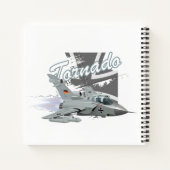 Cartoon-Flugzeug Notizblock (Rückseite)