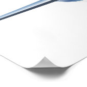 Cartoon Flugzeug Poster (Ecke)