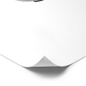Cartoon Flugzeug Poster (Ecke)