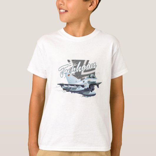 Cartoon Flugzeug T-Shirt (Vorderseite)