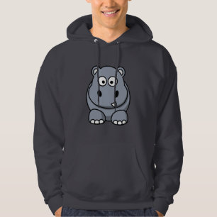 Cartoon-FlusspferdHoodie Hoodie