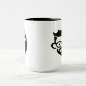 Cartoon Football-Tasse für deinen Vater Tasse (Zentrum)