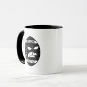 Cartoon Football Tasse für Grand Ma (Vorderseite Links)