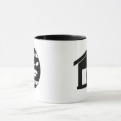 Cartoon Football Tasse für Ihre Nachbarin (Zentrum)