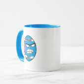 Cartoon Football Tasse für Ihre Tante (Vorderseite Links)