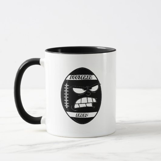 Cartoon Football-Tasse für Ihren Onkel Tasse (Links)