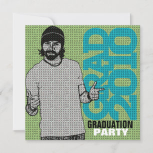 Cartoon Foto Beilage 6 Einladung zur Graduierung