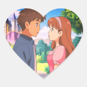 Cartoon Foto Mairytale Aufkleber (Vorderseite)