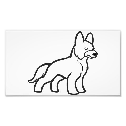 Cartoon Fotodruck (Vorne)