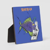 Cartoon Fotoplatte (Vorderseite)