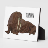 Cartoon Fotoplatte (Seite)