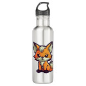 CARTOON FOX EDELSTAHLFLASCHE (Vorderseite)