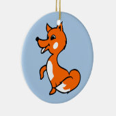 Cartoon Fox Keramikornament (Rechts)