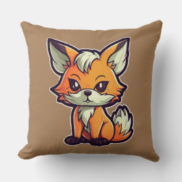 CARTOON FOX KISSEN
