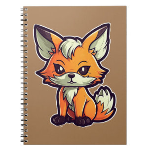 CARTOON FOX NOTIZBLOCK
