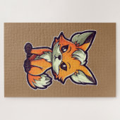 CARTOON FOX PUZZLE (Horizontal)
