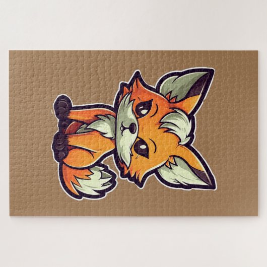 CARTOON FOX PUZZLE (Horizontal)
