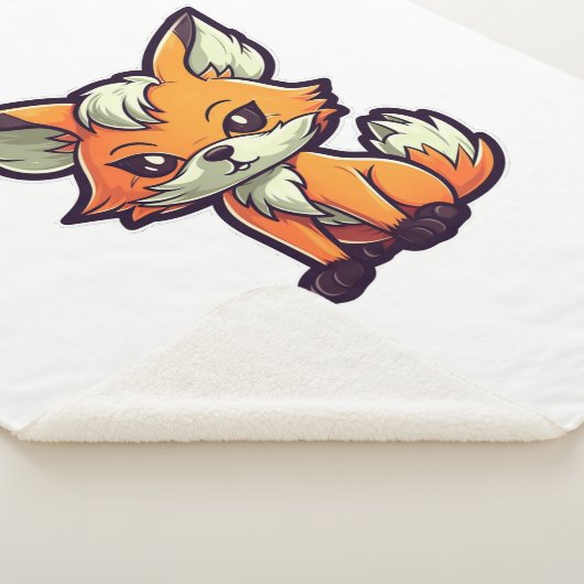 CARTOON FOX SHERPADECKE (3/4)