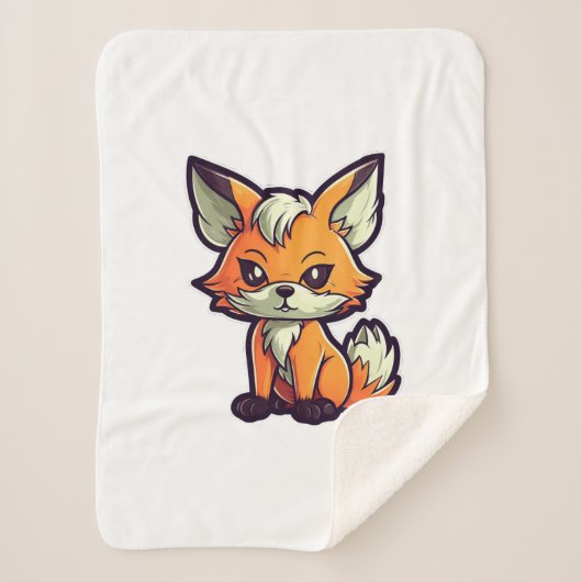 CARTOON FOX SHERPADECKE (Vorderseite)