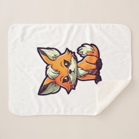 CARTOON FOX SHERPADECKE (Vorderseite (Horizontal))