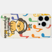 Cartoon Fox Sticker | Mental im Flugzeugmodus Case-Mate iPhone Hülle (Rückseite (Horizontal))