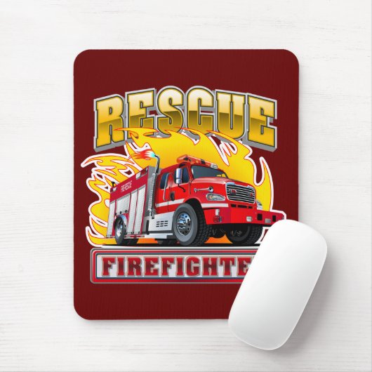 Cartoon Freibord T - Shirt Mousepad (Mit Mouse)
