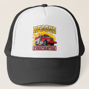 Cartoon Freibord T - Shirt Truckerkappe