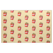 Cartoon French Fry Fabric Stoff (Fat Quarter (45,7 x 55,9 cm))
