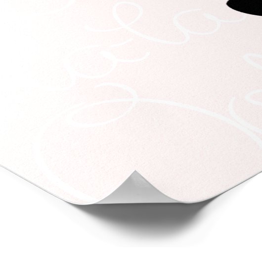 Cartoon French Poodle Children's Wall Art Poster (Ecke)