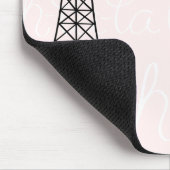 Cartoon French Poodle Mousepad (Ecke)