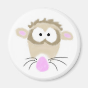 Cartoon-Frettchen-Magnet Magnet