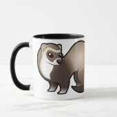 Cartoon-Frettchen Tasse (Links)