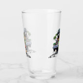 Cartoon frisierte Auto Glas (Links)