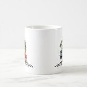 Cartoon frisierte Auto Kaffeetasse (Mittel)