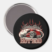 Cartoon frisierte Auto Magnet (Vorderseite/Rückseite)