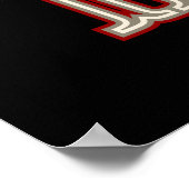 Cartoon frisierte Auto Poster (Ecke)